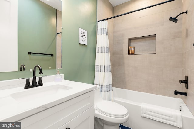 632 Rock Creek Church Rd NW Unit 2, Washington, DC 20010 - full bathroom featuring vanity and shower / bath combo with shower curtain