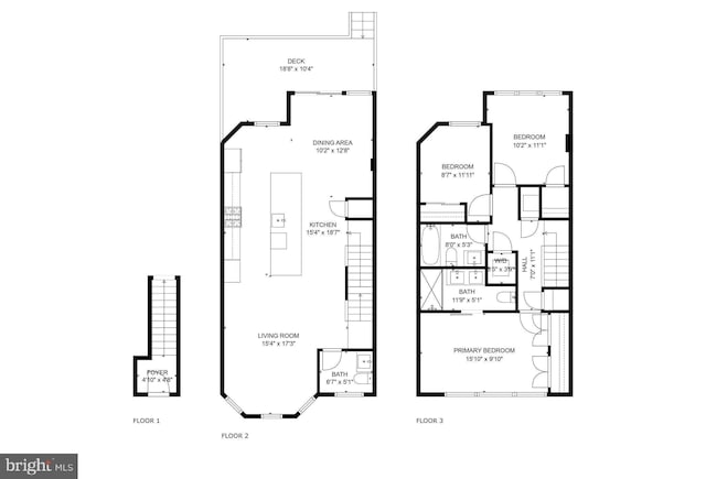 632 Rock Creek Church Rd NW Unit 2, Washington, DC 20010 - view of property floor plan