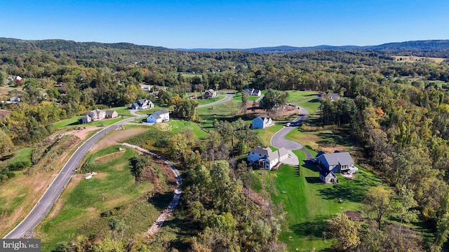 413 Willow Oak Dr, Lewisberry, PA 17339 - aerial view featuring a wooded view