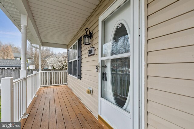 view of deck