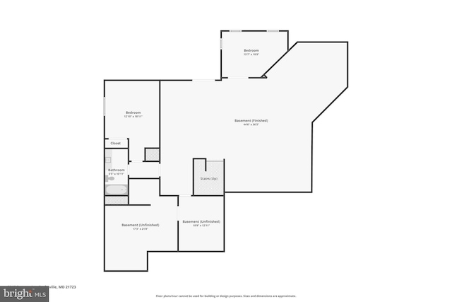 2042 Drovers Ln, Cooksville, MD 21723 - property floor plan