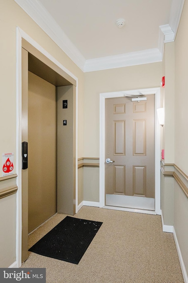 5207 Wyndholme Cir Unit 402, Baltimore, MD 21229 - interior space with elevator