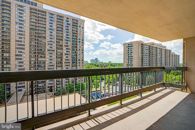 3701 S George Mason Dr Unit 1002N, Falls Church, VA 22041 - balcony with a view of city