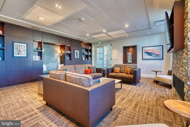 view of community lobby