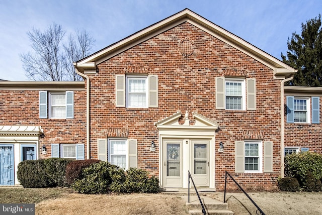 multi unit property with brick siding