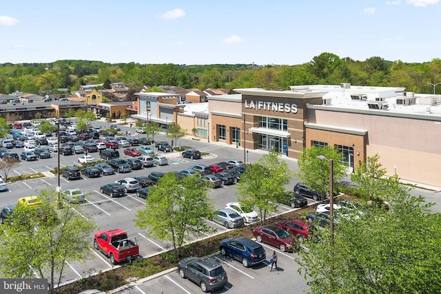 4 Habersham Ct, Silver Spring, MD 20906 - bird's eye view of a commercial area