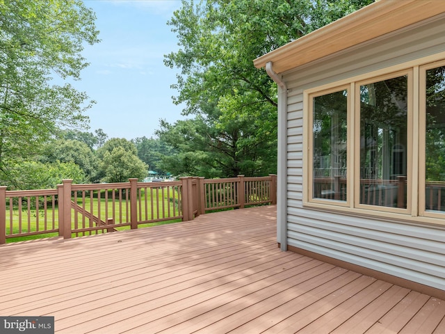 21 Griswold Ct, Sterling, VA 20165 - view of wooden deck