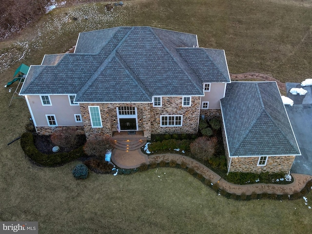 6 Paladia Way, Pikesville, MD 21208 - birds eye view of property