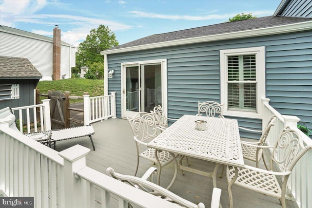 25112 Applecross Ter, Damascus, MD 20872 - deck featuring outdoor dining space