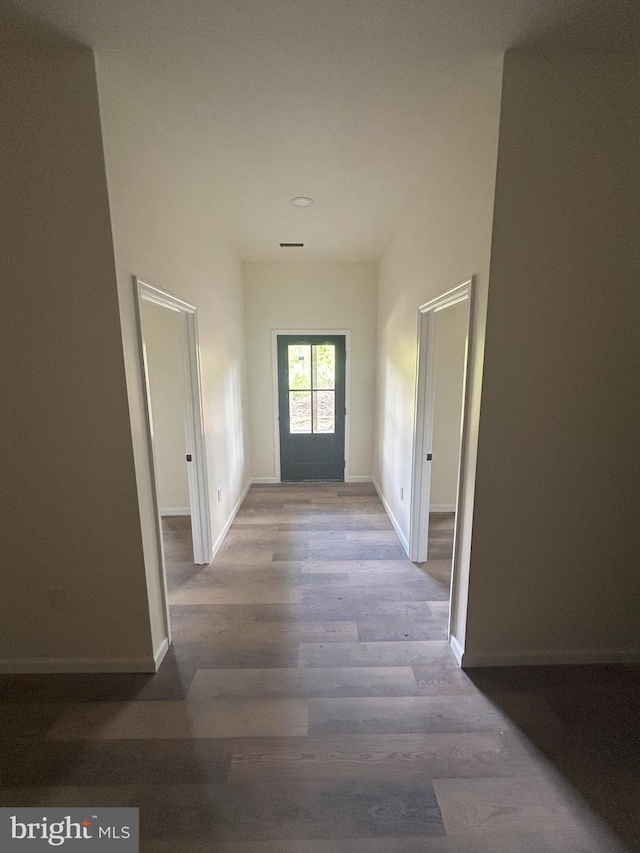 Meadow View Dr, Lost City, WV 26810 - foyer entrance featuring wood finished floors, baseboards, and recessed lighting