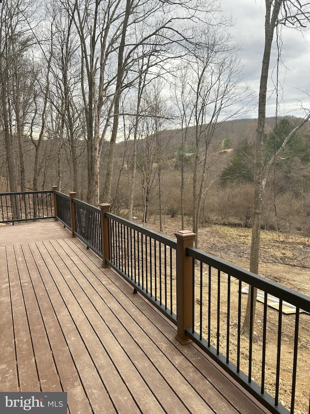 Meadow View Dr, Lost City, WV 26810 - view of wooden terrace