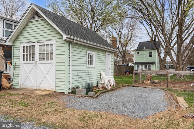 604 6th St, Annapolis, MD 21403 - exterior space with fence and a storage unit