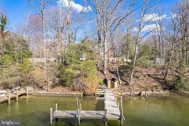 45352 Sypher Rd, California, MD 20619 - dock area with a water view