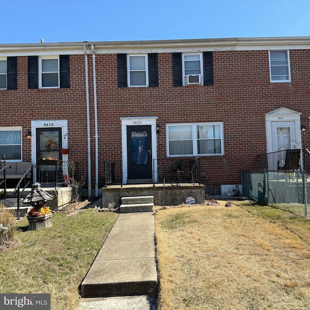 9613 Conmar Rd, Baltimore, MD 21220 - multi unit property featuring a front lawn and brick siding