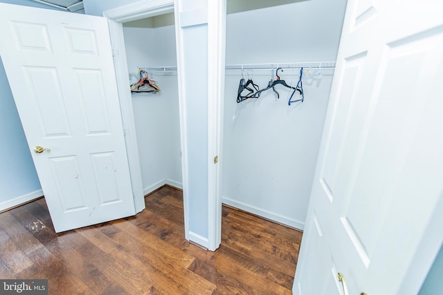 view of closet