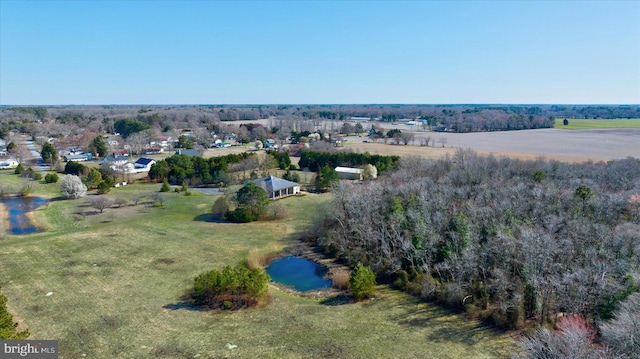 32828 Murray Rd, Frankford, DE 19945 - drone / aerial view with a water view and a rural view