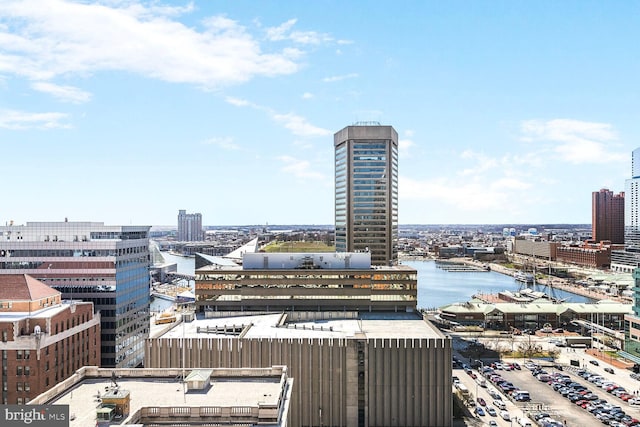 414 Water St Unit 1802, Baltimore, MD 21202 - property's view of city featuring a water view
