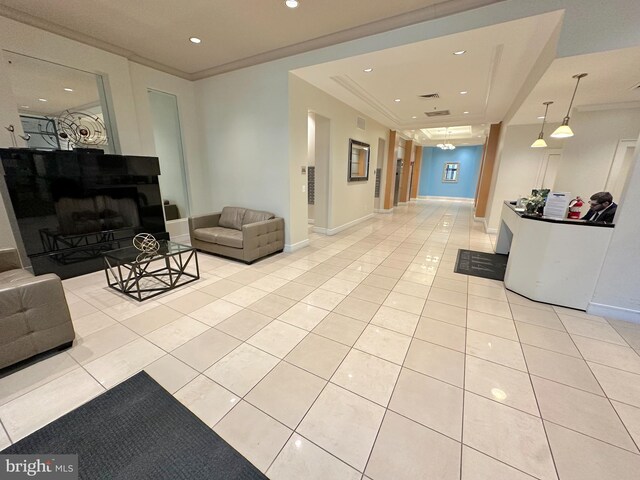 414 Water St Unit 1802, Baltimore, MD 21202 - community lobby featuring visible vents