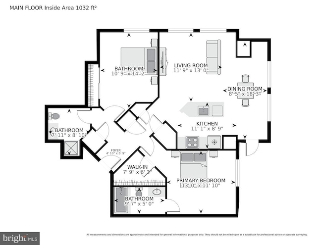 414 Water St Unit 1802, Baltimore, MD 21202 - plan
