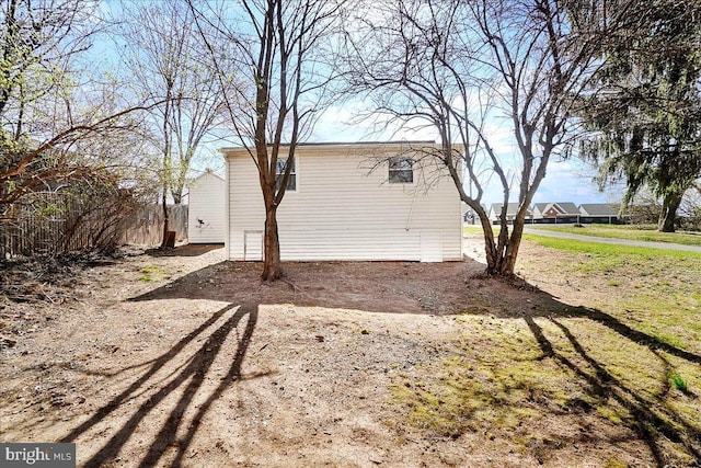 view of side of home