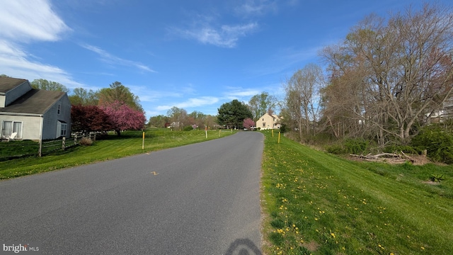 view of road