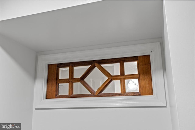 view of room details