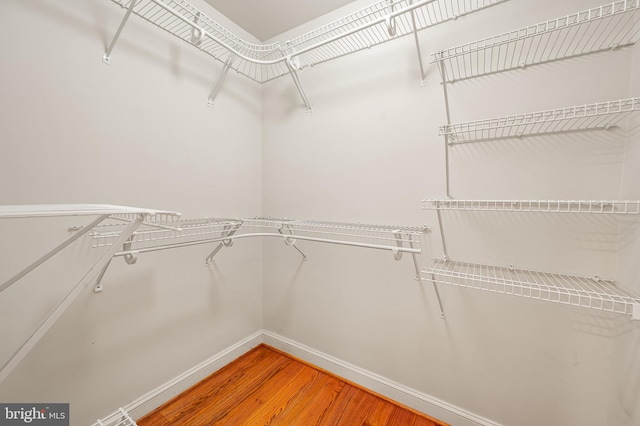 922 Fell St, Baltimore, MD 21231 - spacious closet with light wood-type flooring