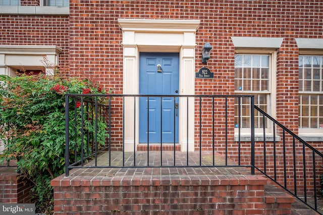 922 Fell St, Baltimore, MD 21231 - property entrance with brick siding