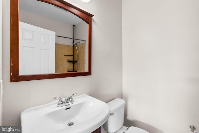 2415 Saint Paul St, Baltimore, MD 21218 - bathroom featuring a sink and toilet