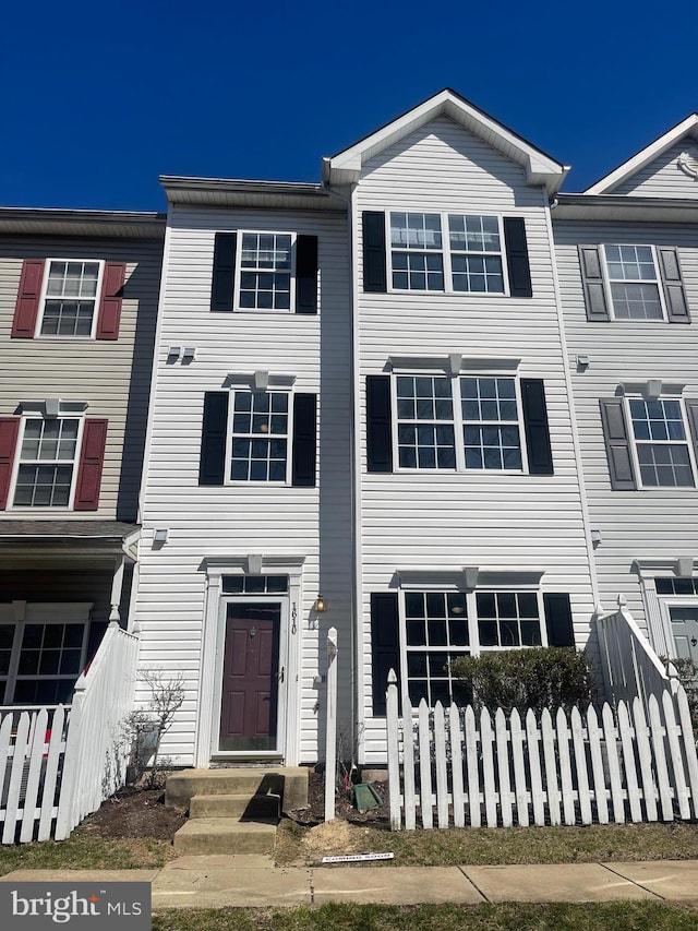 view of townhome / multi-family property