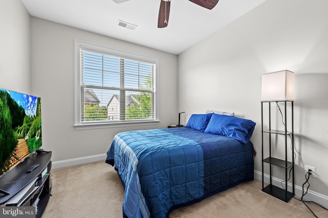42694 Chisholm, Broadlands, VA 20148 - bedroom featuring carpet flooring, baseboards, and ceiling fan