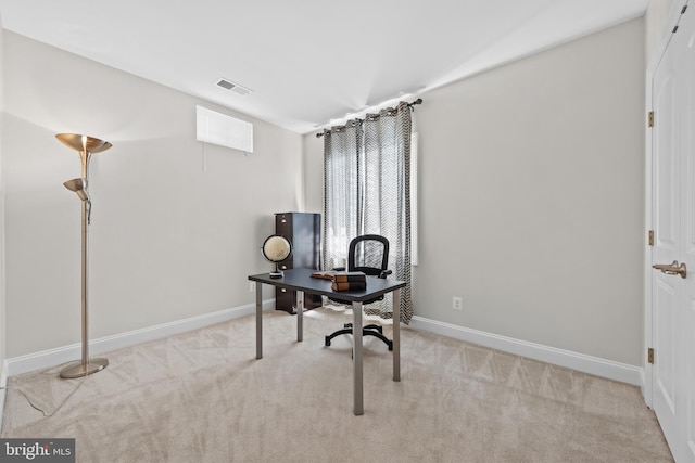 42694 Chisholm, Broadlands, VA 20148 - office area with carpet flooring and baseboards