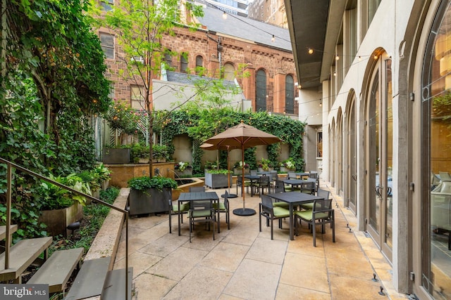 view of patio / terrace with outdoor dining space