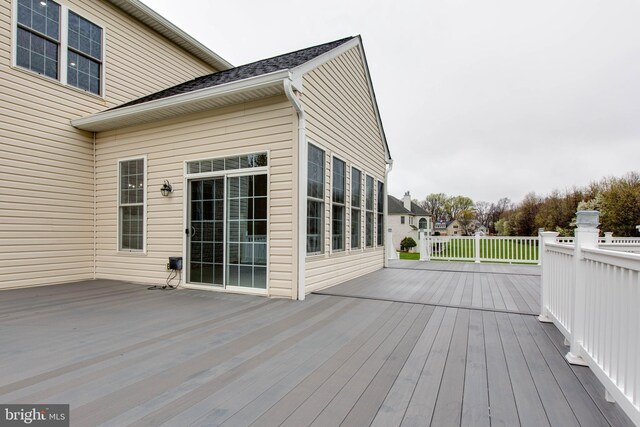 view of deck