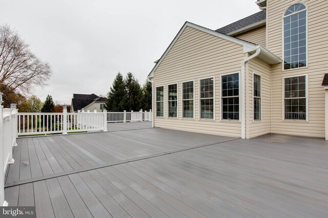 view of deck