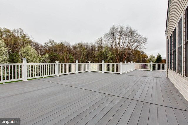view of deck