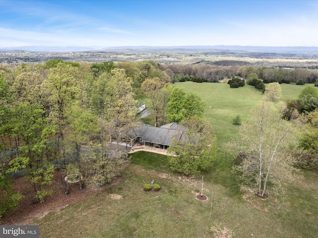 5409 Smith Creek Rd, New Market, VA 22844 - aerial view featuring a wooded view