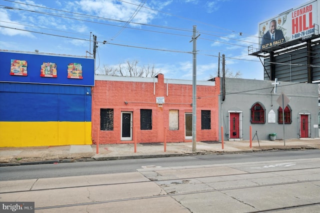 view of property