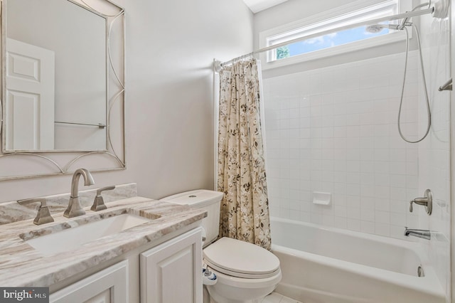 630 Good Shepherd Way, Owings, MD 20736 - full bathroom with shower / tub combo with curtain, toilet, and vanity
