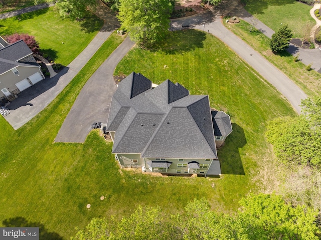 630 Good Shepherd Way, Owings, MD 20736 - bird's eye view