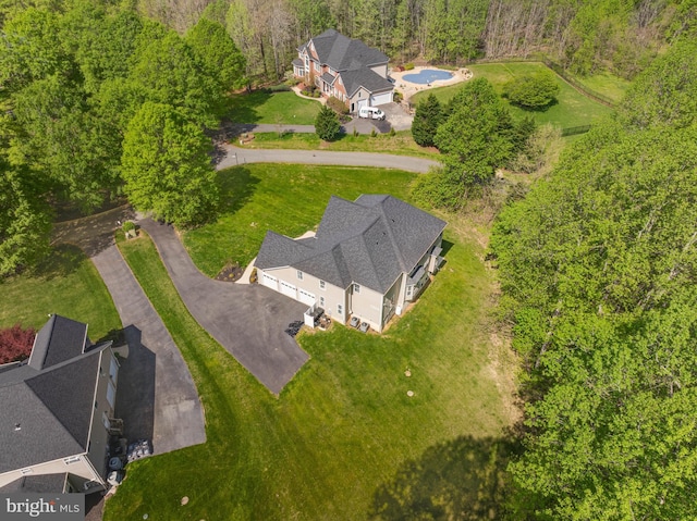 630 Good Shepherd Way, Owings, MD 20736 - bird's eye view