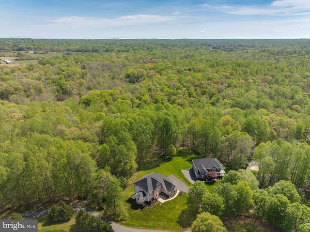 630 Good Shepherd Way, Owings, MD 20736 - drone / aerial view featuring a view of trees