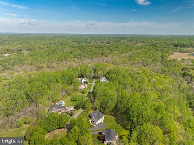 630 Good Shepherd Way, Owings, MD 20736 - aerial view with a view of trees