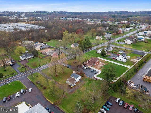 drone / aerial view