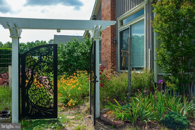 view of gate