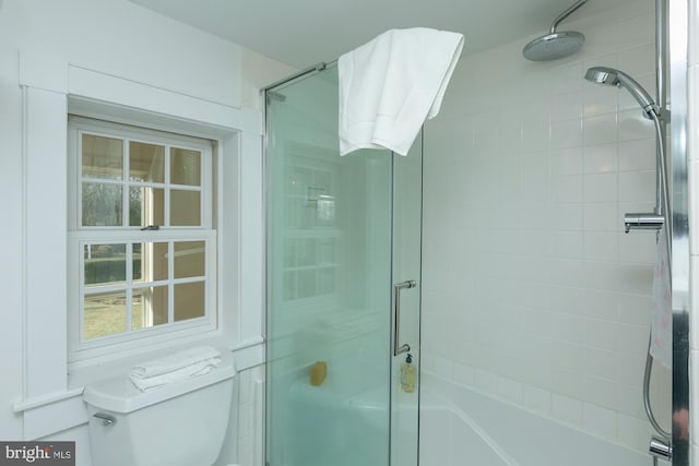 bathroom featuring toilet