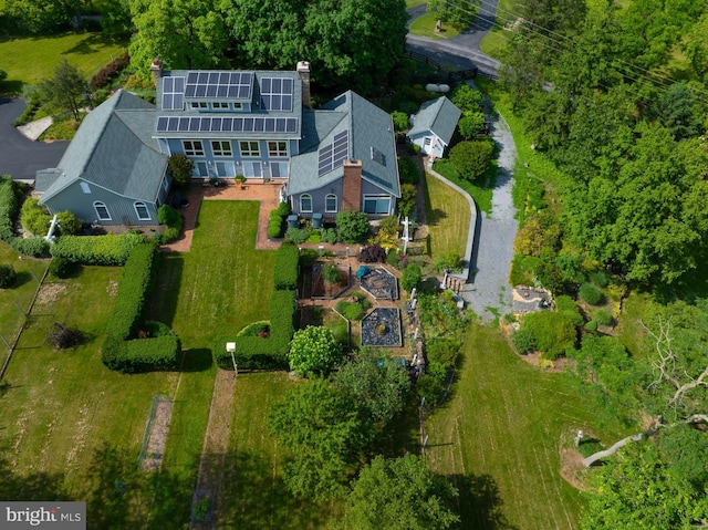 drone / aerial view