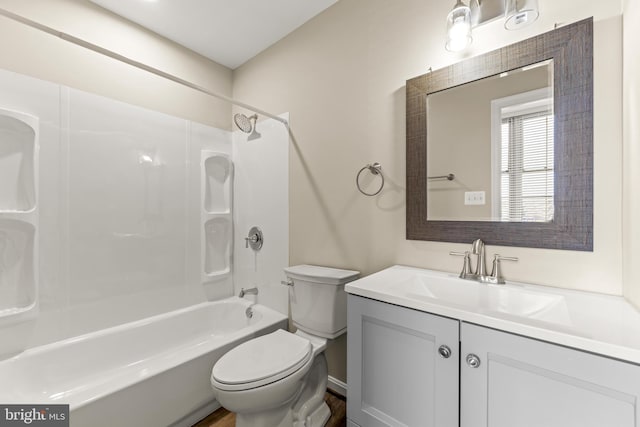 1516 Lancaster St, Baltimore, MD 21231 - full bathroom with vanity and bathtub / shower combination