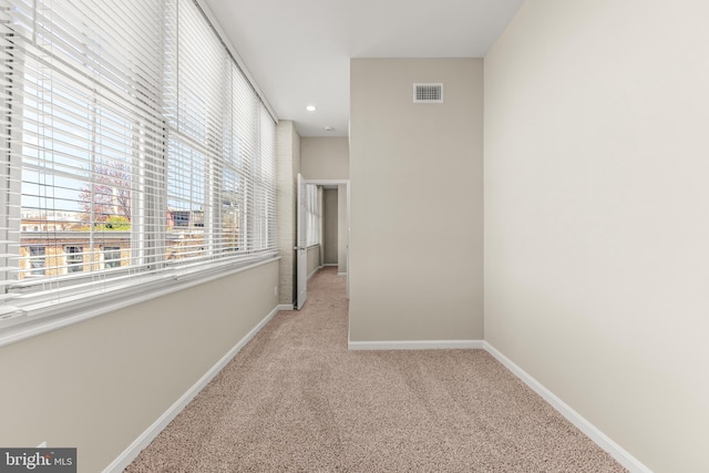 1516 Lancaster St, Baltimore, MD 21231 - hall featuring carpet and recessed lighting