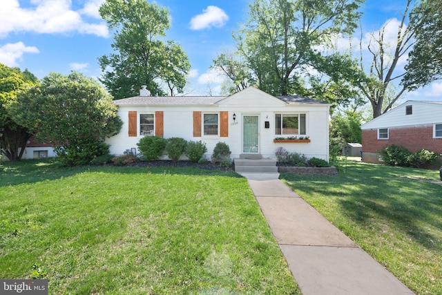11809 Old Drovers Way, Rockville, MD 20852 - view of front of home featuring a front lawn